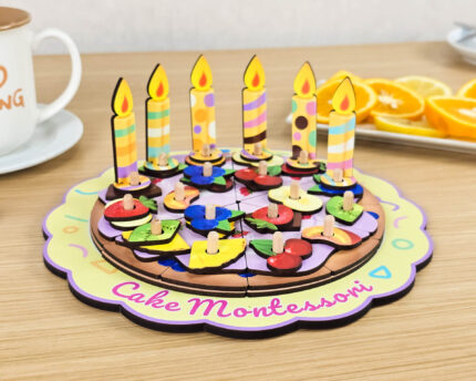 Brinquedos de Montessori, Classificador de Bolo