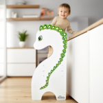 Torre Educativa para Crianças Dragão Verde – Magia, Altura Ajustável e Segurança Torre Educativa para Crianças Dragão Verde – Magia, Altura Ajustável e Segurança Image