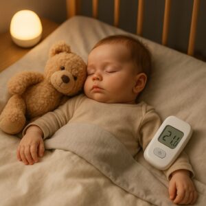 Luz, Som e Temperatura: O Ambiente Ideal para o Sono do Bebê
