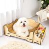Cama Pet Personalizada em MDF para Cães e Gatos