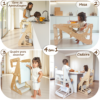 Torre de aprendizagem Montessori 4 em 1